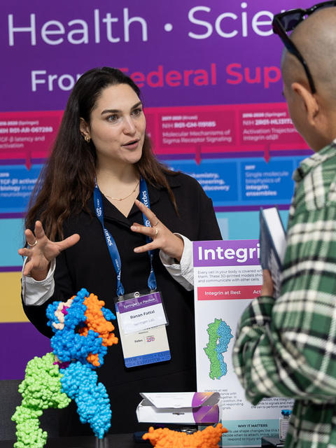 Ranan teaching about integrin 3D models